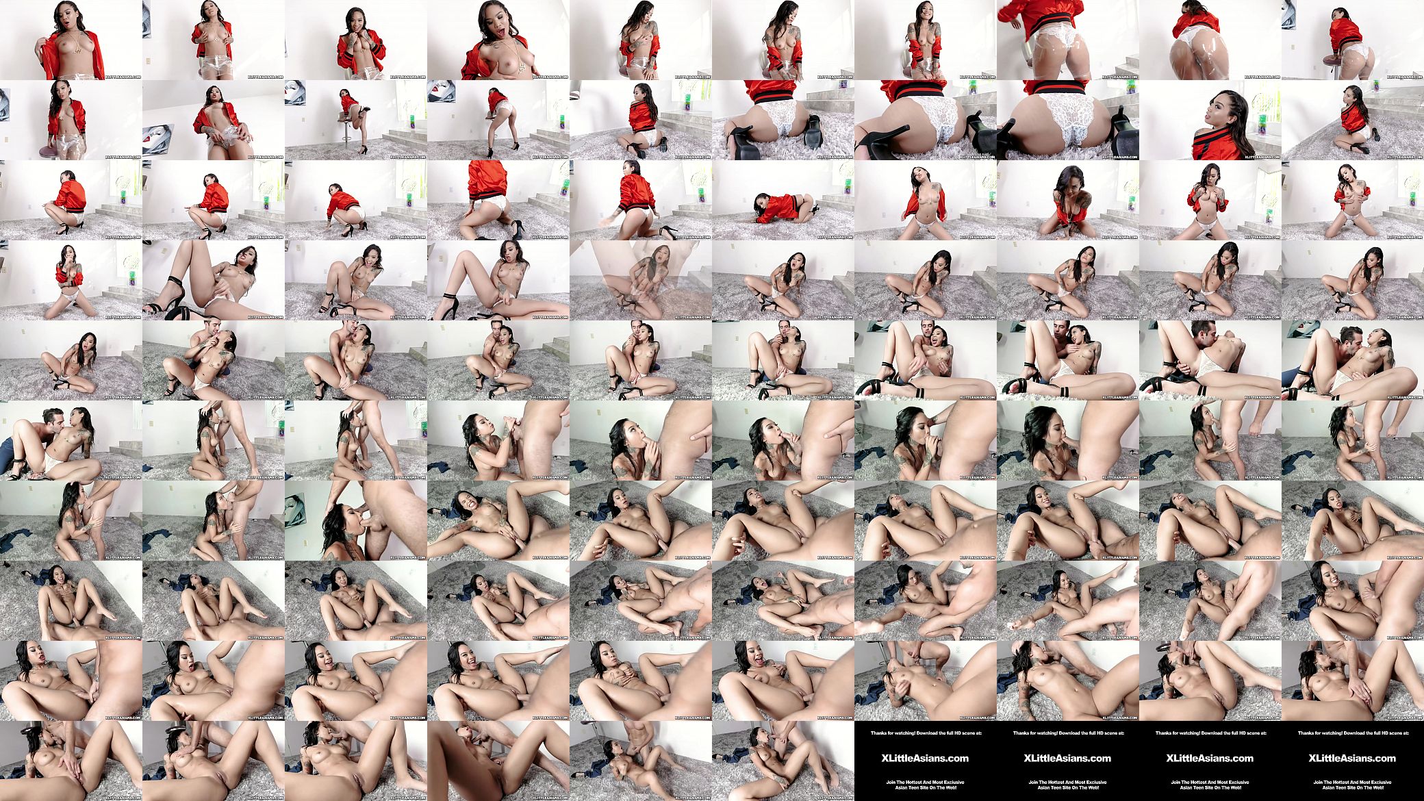 Asian babe Honey Gold spasms in pleasure as she gets fucked like a spreadeagle 预览图