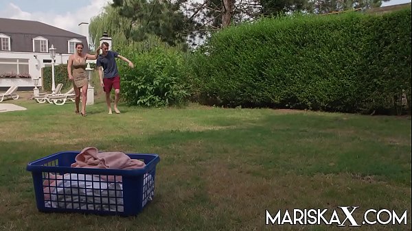 Download Video - MARISKAX French MILF Sandy Lou ass fucked outdoors