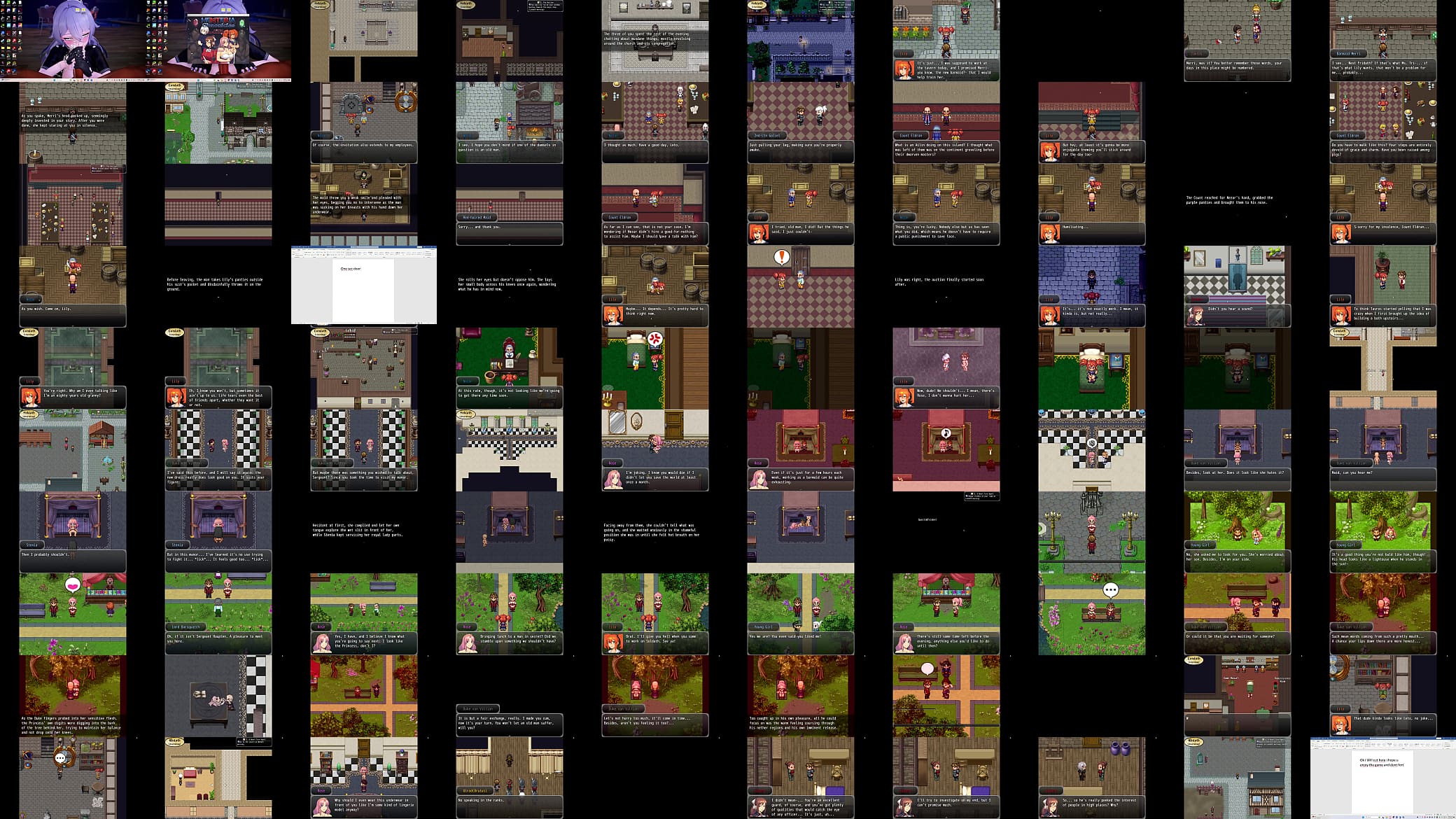 Henteria Chronicles 3 Part 11 Eng (game with pixel art no images or animated scenes) 预览图