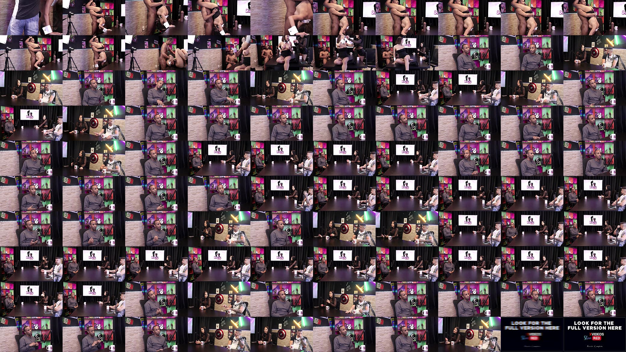 COMPILADOS DO NEGRO TOP OFICIAL NO PAPO COM TIFANY (SWING CAST) - PARTE 2 (WATCH ON: SHEER/RED) 预览图