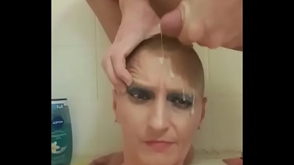 German Milf Sandra COHF cum on her face cumshot