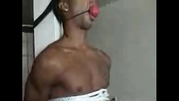 Enrique tied up and played with