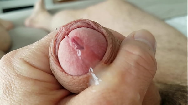 Amateur Masturbation Cumshot Uncut Foreskin Big...