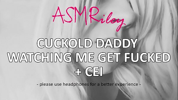 Download Video - EroticAudio - ASMR Cuckold watching me get fucked&comma; CEI&comma; Clean Up