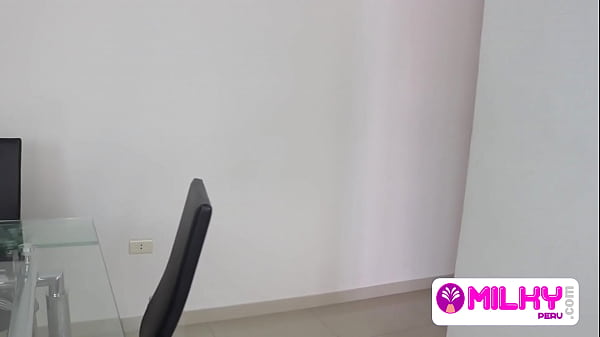 Beautiful Latina with big tits cleans my house and my cock