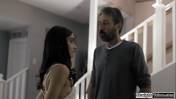 Stepdad spanks stepdaughter as punishment