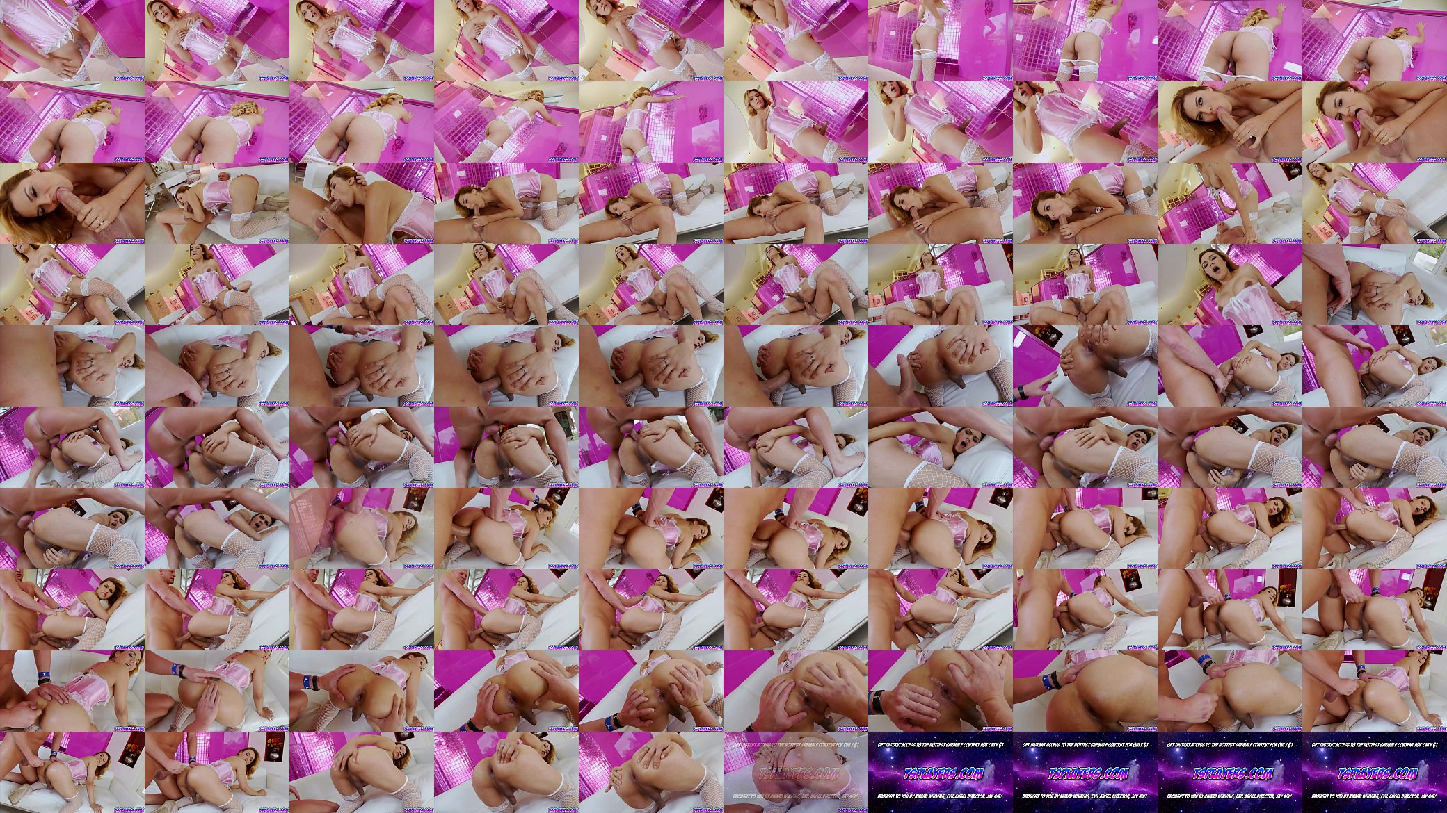 Gaby B impales her asshole on a boner 预览图