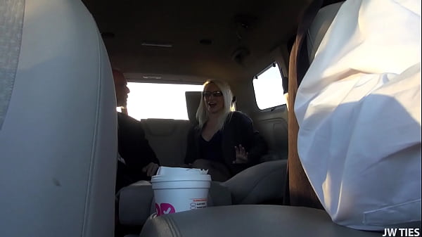 Broke Blonde Tagteamed By Old Guys
