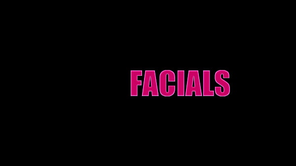 1001-Facials - Penelope Black Diamond Bikini with big load sperm in her face ;)