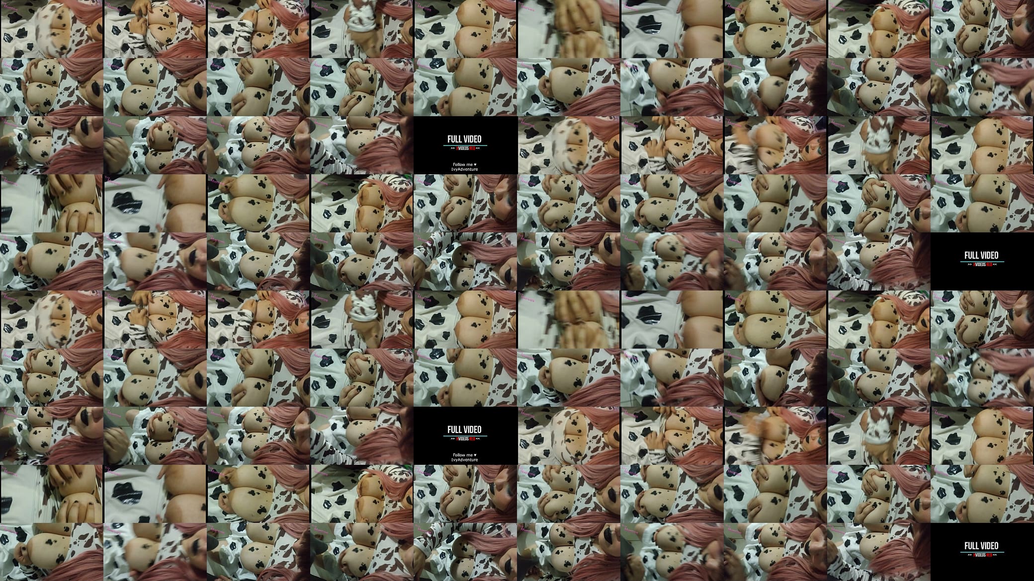 I&#039;m a Cow, BBW Milf Sucking a cock   Cumshots on tits - Ivy Adventure 预览图