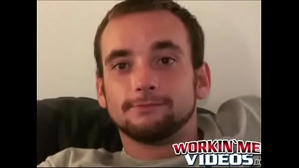 Cute young drifter jerking off to cum and get p...