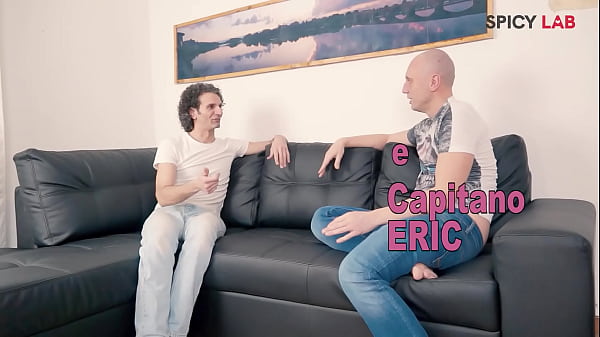 I want 2 cocks inside: hot and curvy Lena fucked in pussy and destroyed in ass by Captain Eric and Alabor