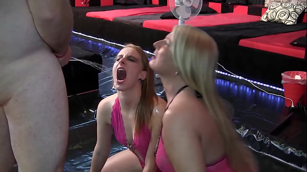 Extreme pee piss orgy with two girls