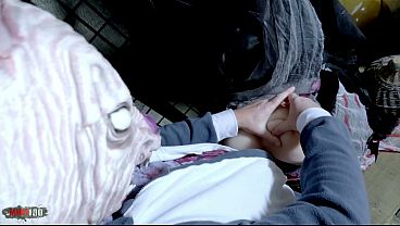 Halloween Frenzy: Terry in Freaky Rabbit Costume Fucks Hard Belgian Witch Alice Maze