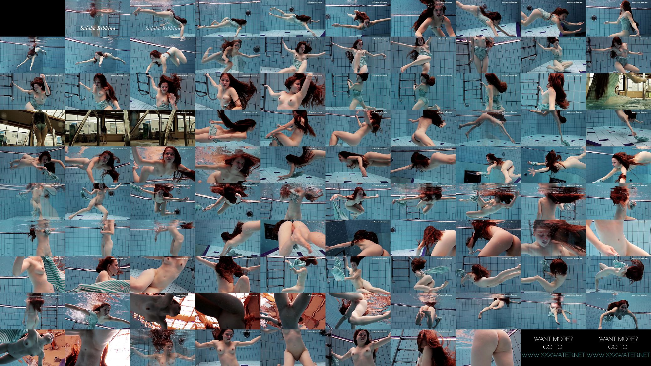 Salaka Ribkina beautiful body in the swimming pool 预览图