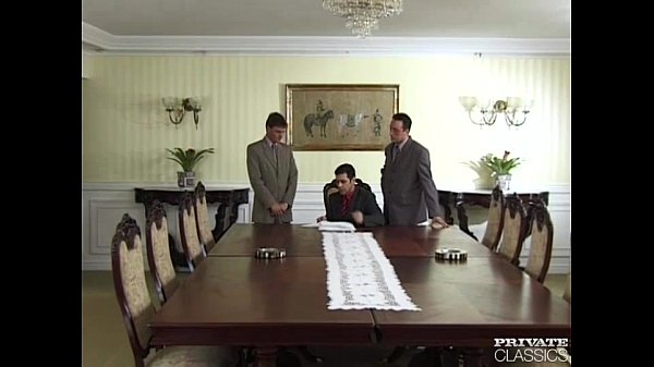 Anal Orgy in the Office