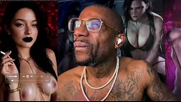Tight White Bald Pussy Is For Black Cocks Only, What Would You Do For Tight White Bald Pussy?, Tasty Hairy Blue Demon Pussy, BDSM Whore Sucking Cock, AI Generated