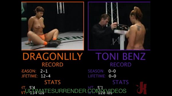 Naked women wrestling