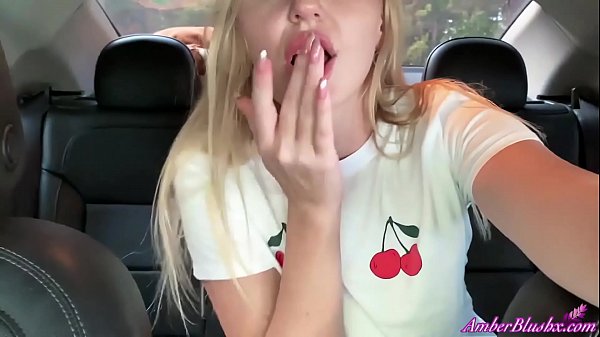 Blonde fingering pussy and orgasm