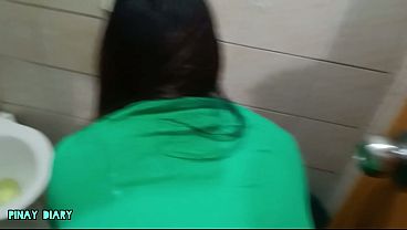 Asian pinay sex in the bathroom.