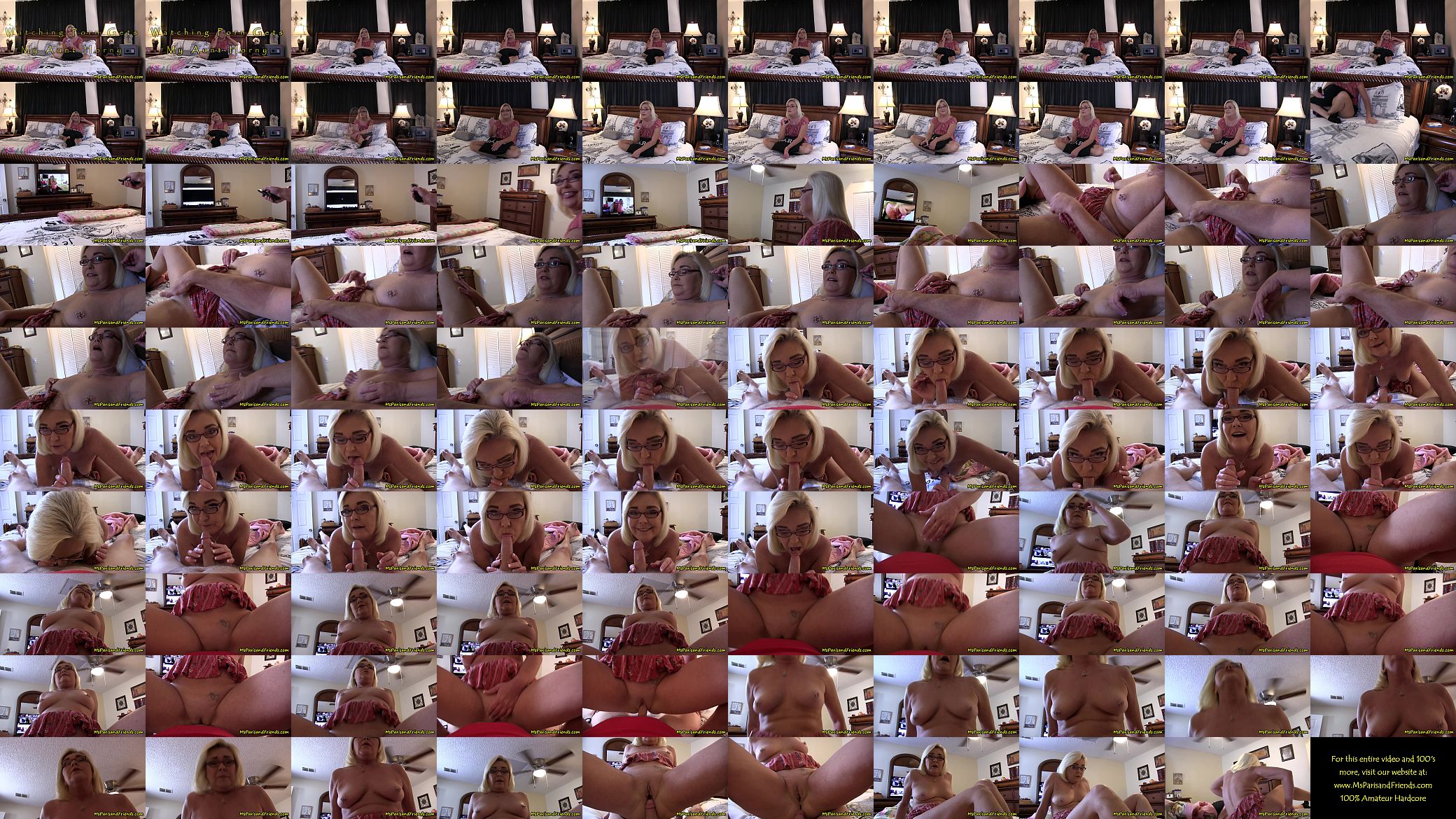 Watching Porn Gets My step Aunt Horny 预览图