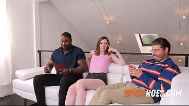 Gorgeous Brunette Girlfriend Cucks Her Gamer Boyfriend With BBC - Celestina Blooms