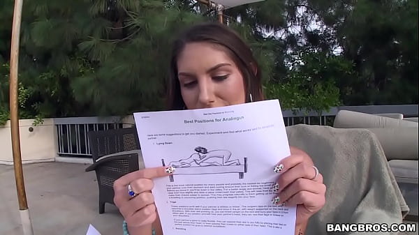 August Ames orgasms on the dick