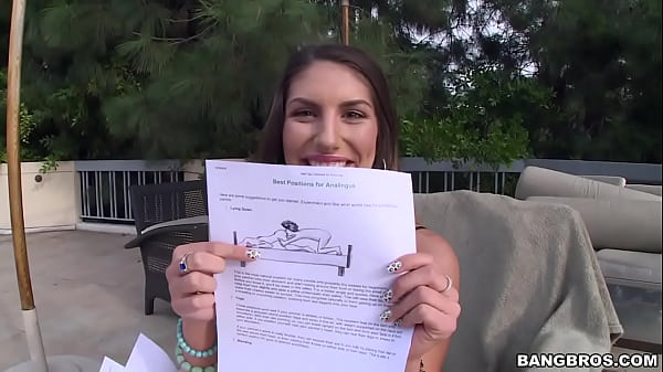 August Ames orgasms on the dick