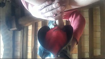 Laura On Hee 2021 wearing a sexy red mask takes a cock in her mouth