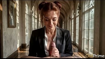 年配のニンフォマニアにとって衝撃的な結末：私はこの成熟した女性のジューシーな膣に乱暴に自分のペニスを突き刺し、彼女のうめき声で射精した[AI]