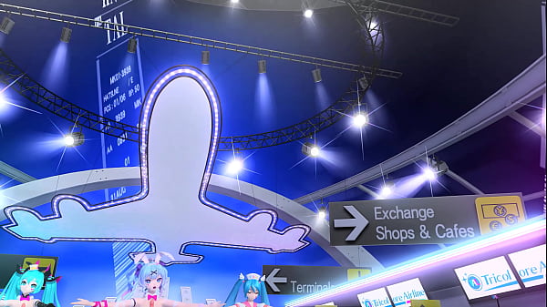 Hatsune Miku Project Diva Tricolore Airlines Nude bunny