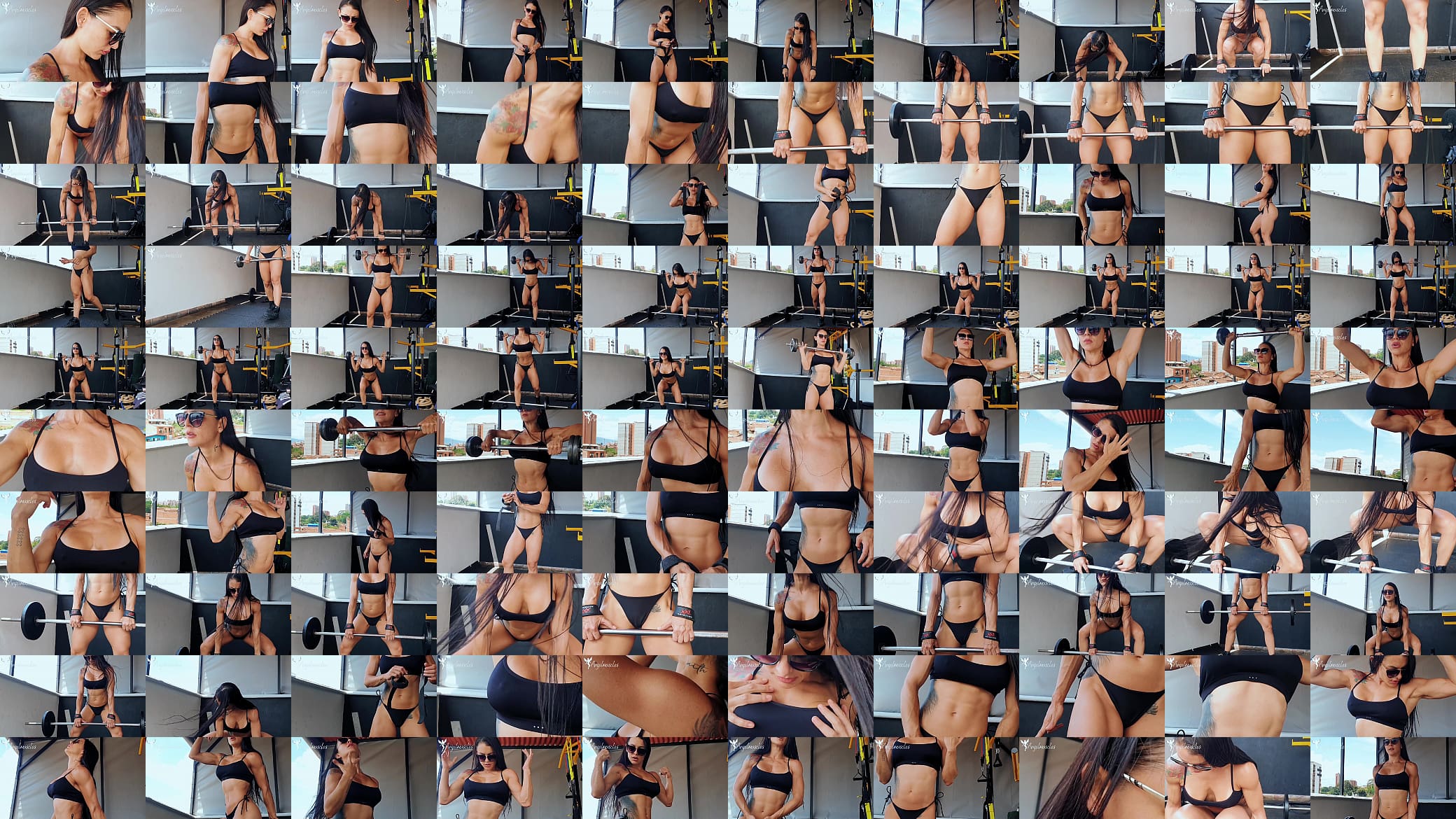 Train and flex by Angelmuscles 预览图