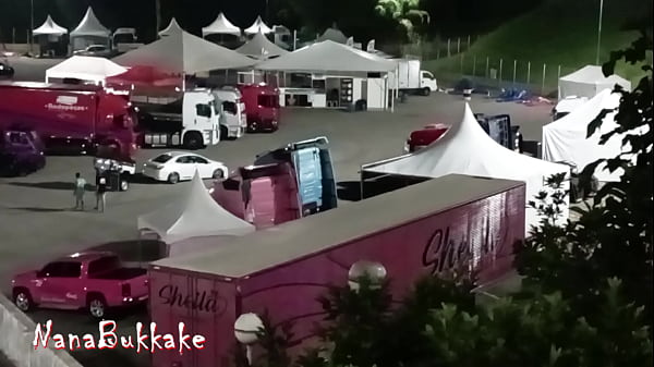 I went to a truck parking lot, met three truck drivers there and gave it to them inside the back of a truck.