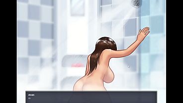 StepSis Wanted My Dick in Her Pussy - Creampie Sex Summertime Saga