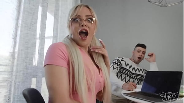 After Getting A Boner By Her BF, Angellica Good Goes In The Bedroom To Fuck Her BF's Big Brother - TRANS ANGELS