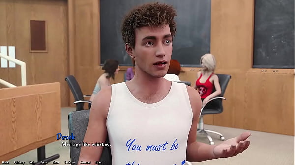 Being A DIK #73 - The Busty Hot Cheating Milf Teacher With Short Hair Passes The Entire Class Of Gender Studies