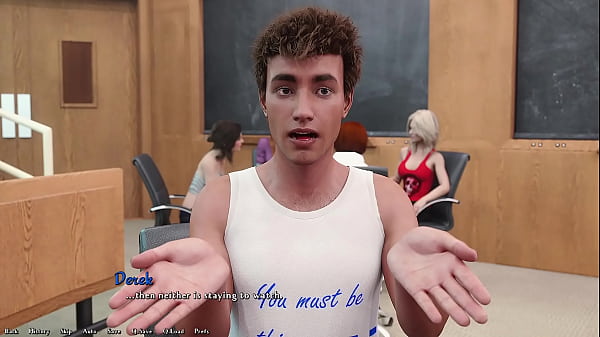Being A DIK #73 - The Busty Hot Cheating Milf Teacher With Short Hair Passes The Entire Class Of Gender Studies