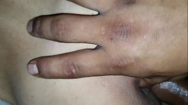 Aquí preparando a mi mujer