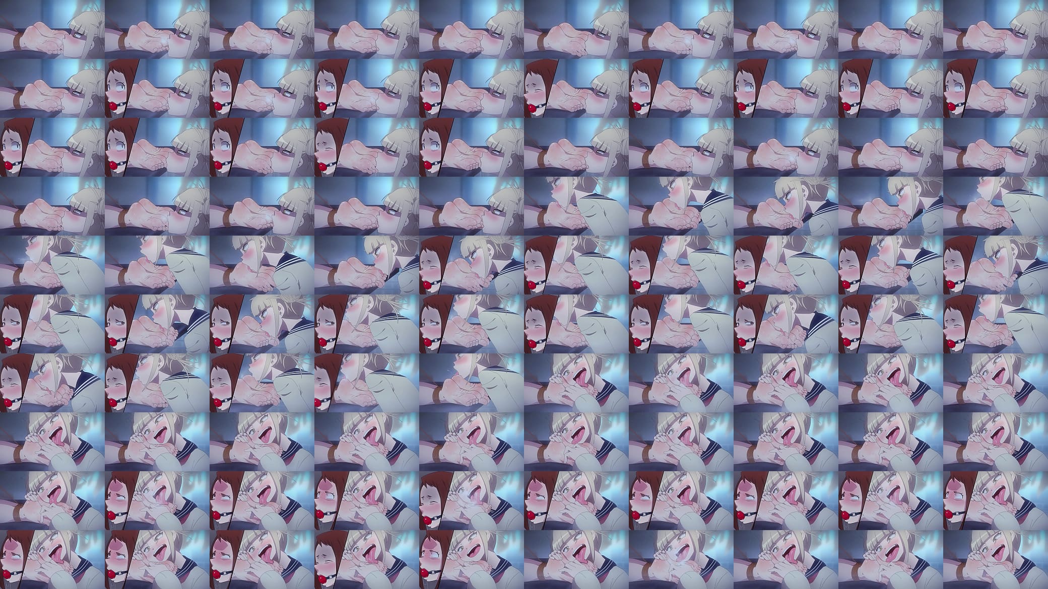 Toga y ochako licking feets 预览图