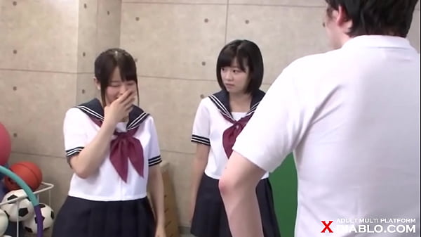 A male teacher at a girls' school is crushed!