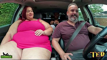 BBW on the ride finds a hot new one for the next one - Samy Santos - Joao O Safado