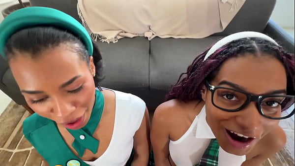 Girl Scout Sluts Ami Bue and Addis Fouche Will Do Anything to Save the Troop