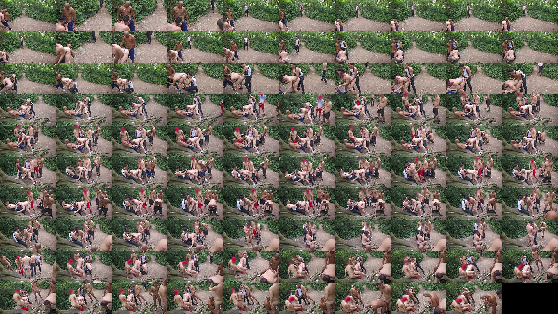 DOTADOS. V&Aacute;RIOS MACHOS SE PEGANDO NO PARQUE 预览图