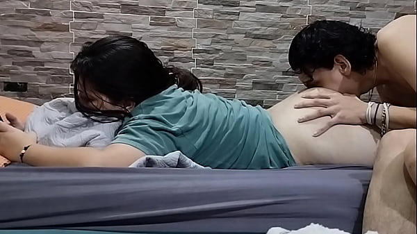 I ignore my boyfriend until he gets angry and fills my pussy with milk.