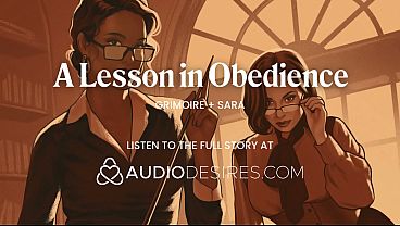 ASMR Audio Porn: Two Femdom Professors Make You Finger Your Pussy – Lesbian JOI, Orgasm Control & Degradation – Erotic Audio Roleplay for Women