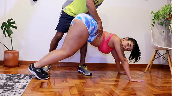 PornoSpartanas - Personal Fake Tries to Eat Actress Vitoria Beatriz - Trailer