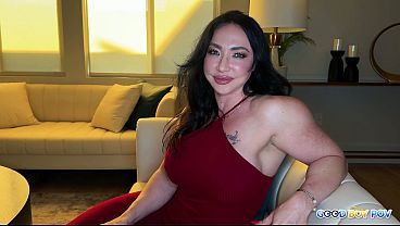 GOOD BOY POV - My best friend's hot buff girlfriend lets me take off my condom to cum inside of her while she cheats on him in their home