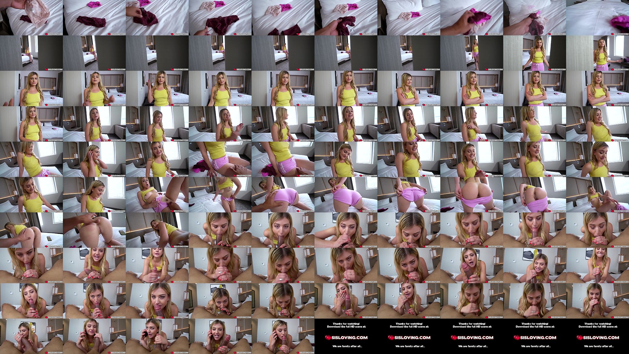 Serena Avery takes her stepbrothers cock deep inside her mouth and takes all of his cum! 预览图