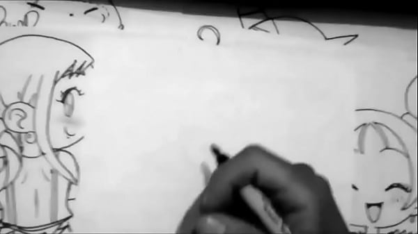 How to draw Hentai Ecchi OF Anime Girl Mahou TAMAKI XDEIOSPERVERSUS 2 min