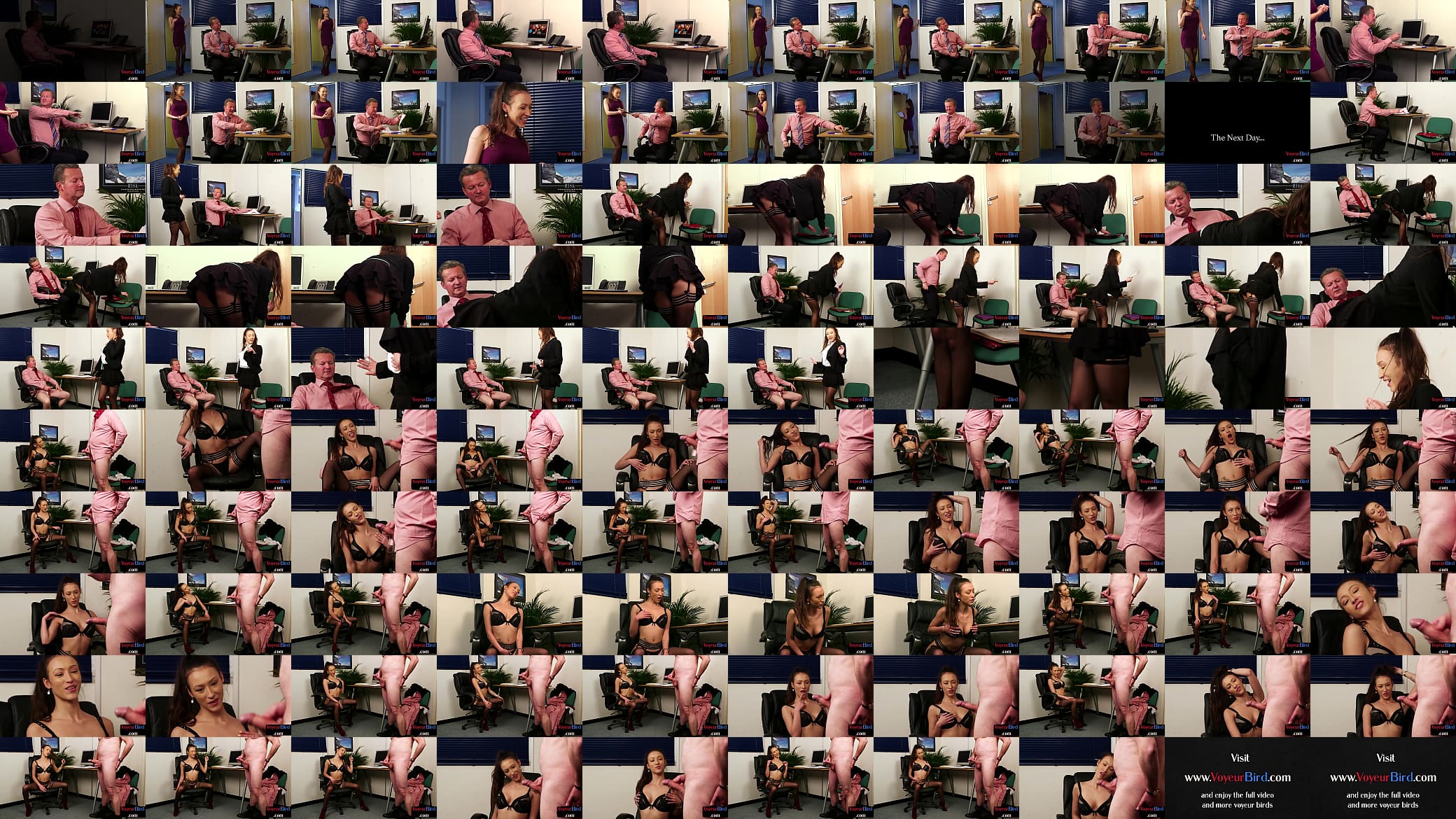 CFNM voyeur encourages jerker in duo while teasing body 预览图